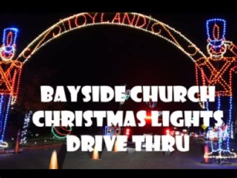 bayside church drive through lights